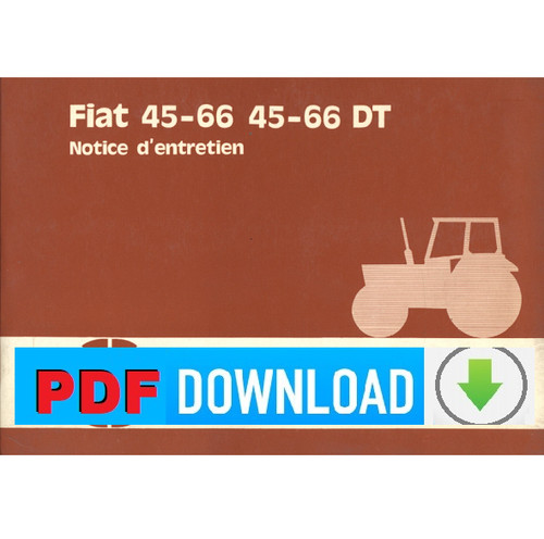 Trattore fiat dt - trattore, 45-66